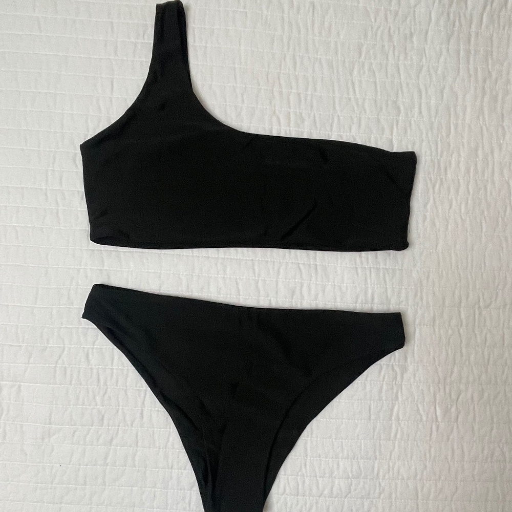 Zaful one shoulder bikini